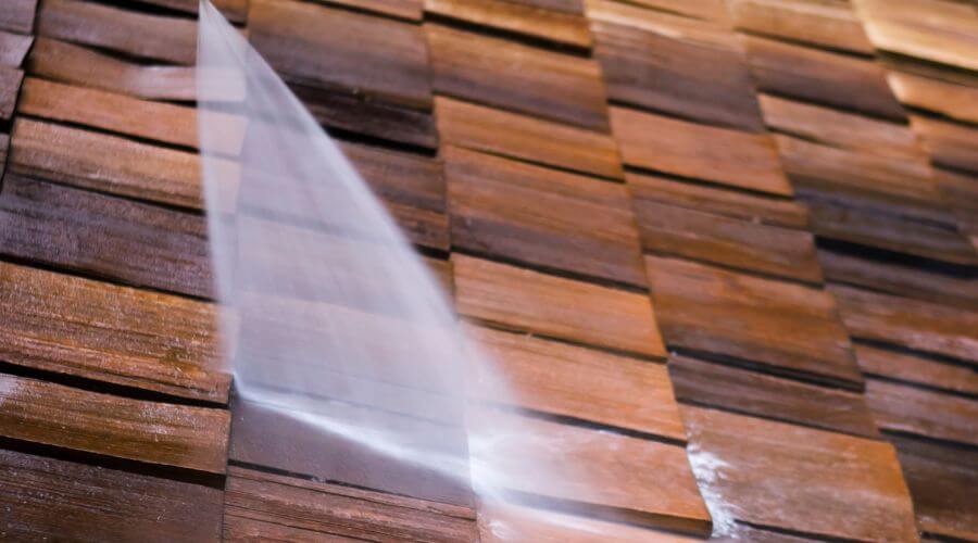 Spanish tile roof restoration in Marshall, AK